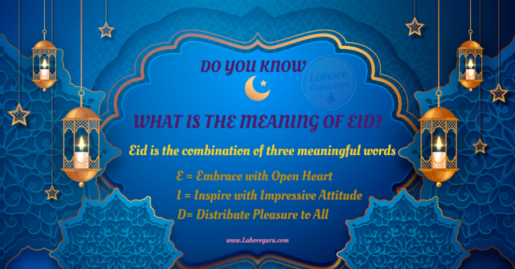What is meaning of Eid