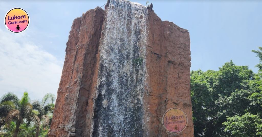 Jilani Park waterfall view