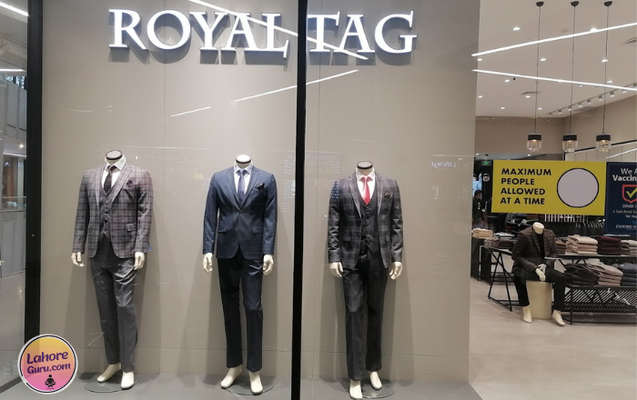 Royal Tag at Emporium Mall Lahore